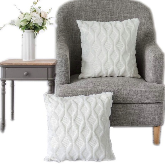 Other - Luxury Soft Plush Short Wool Velvet Pillow Covers